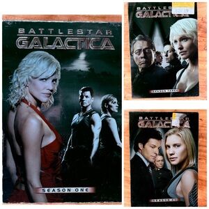Battlestar Galactica DVD TV series seasons one , three and four tv show